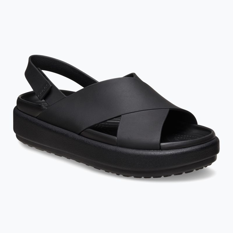 Dámské sandály Crocs Brooklyn Luxe Cross Strap black 8