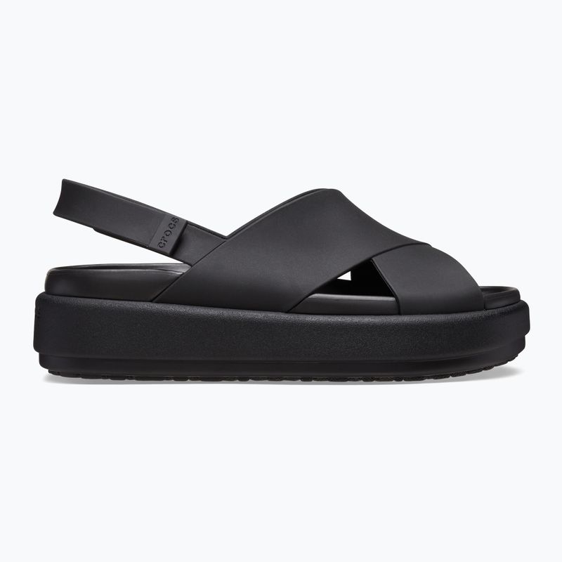 Dámské sandály Crocs Brooklyn Luxe Cross Strap black 9
