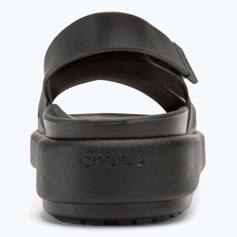 Dámské sandály Crocs Brooklyn Luxe Cross Strap black 6