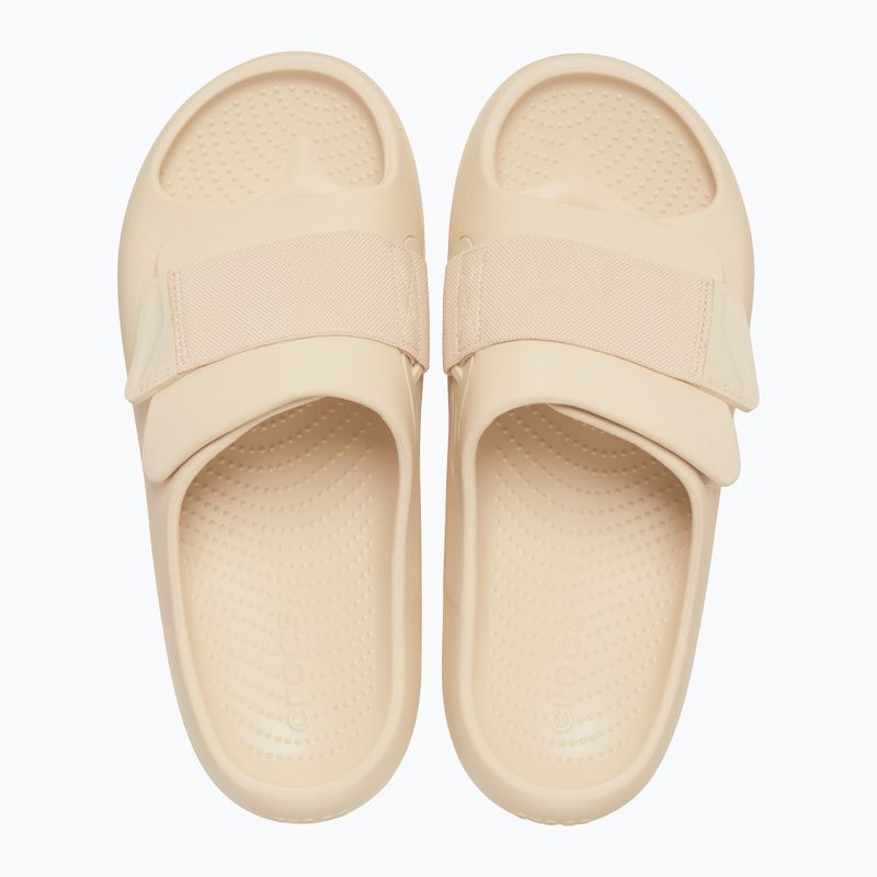 Nazouváky Crocs Mellow Luxe Recovery Slide Shitake 5
