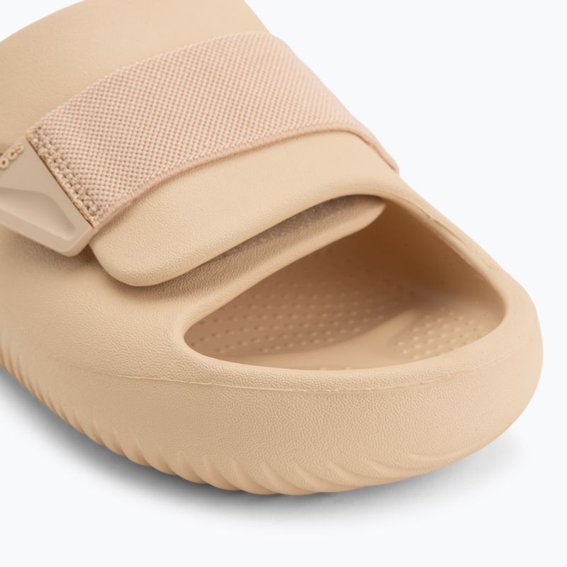 Nazouváky Crocs Mellow Luxe Recovery Slide Shitake 7