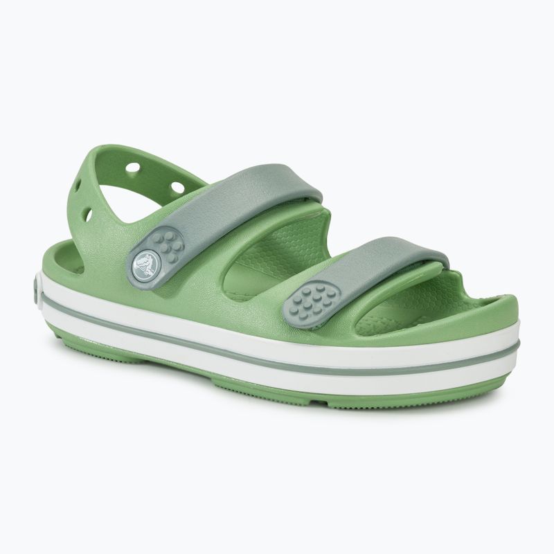 Dětské sandály Crocs Crocband Cruiser Kids fair green/dusty green