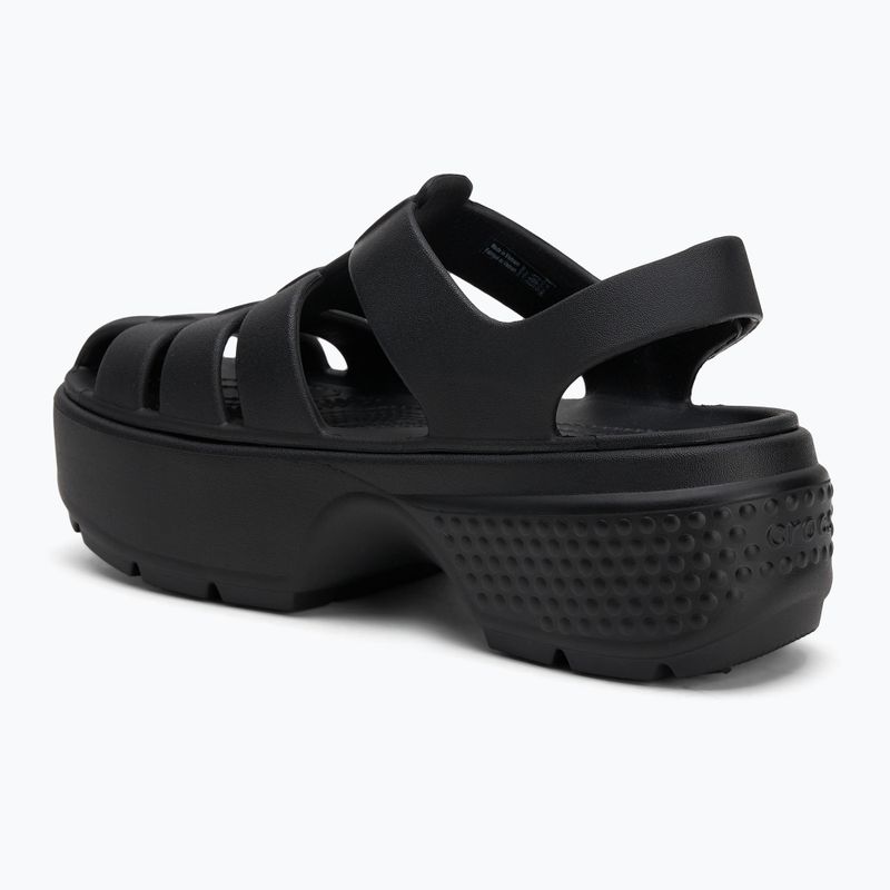 Dámské sandály Crocs Stomp Fisherman Sandal black 3
