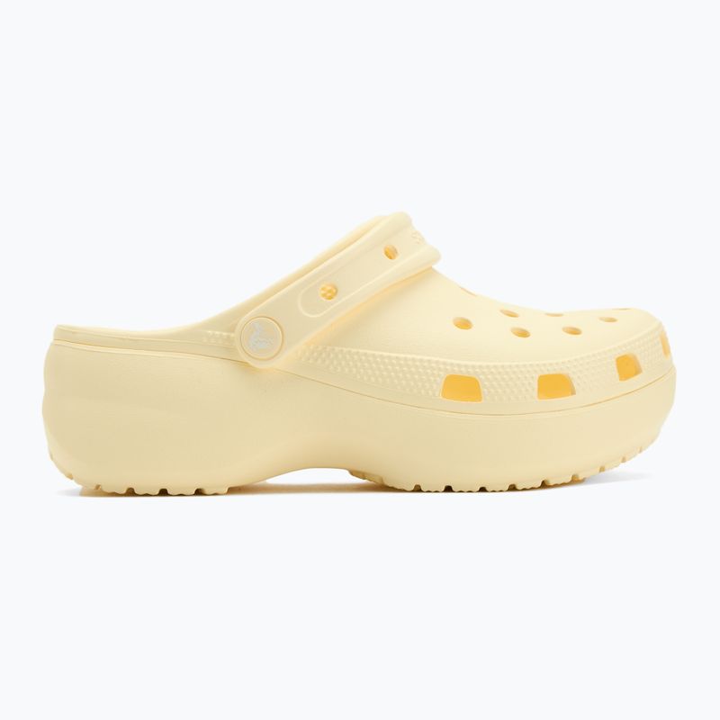 Dámské nazouváky Crocs Classic Platform Clog buttercream 3