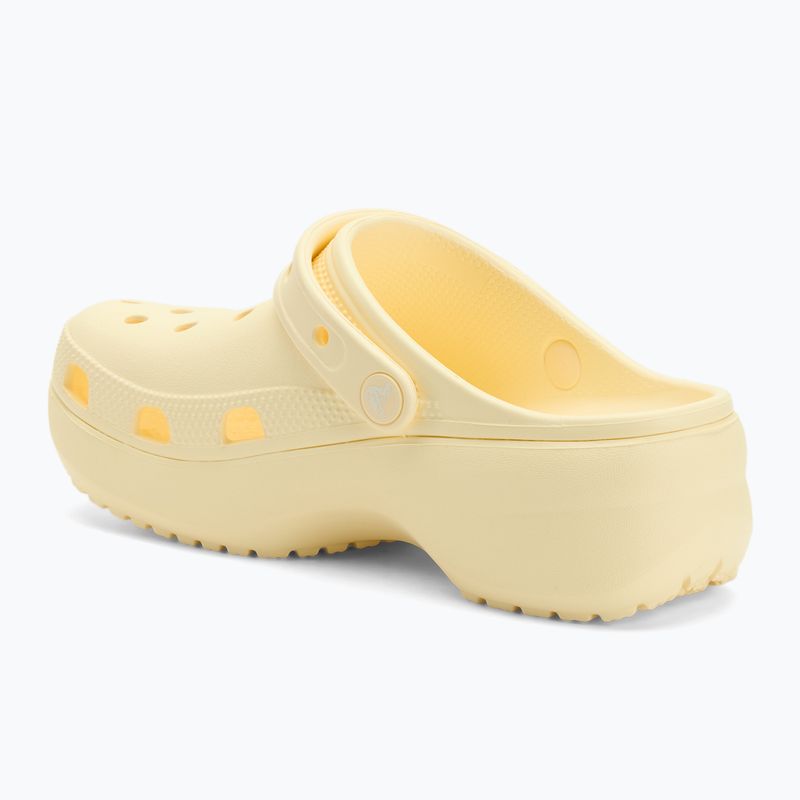 Dámské nazouváky Crocs Classic Platform Clog buttercream 4