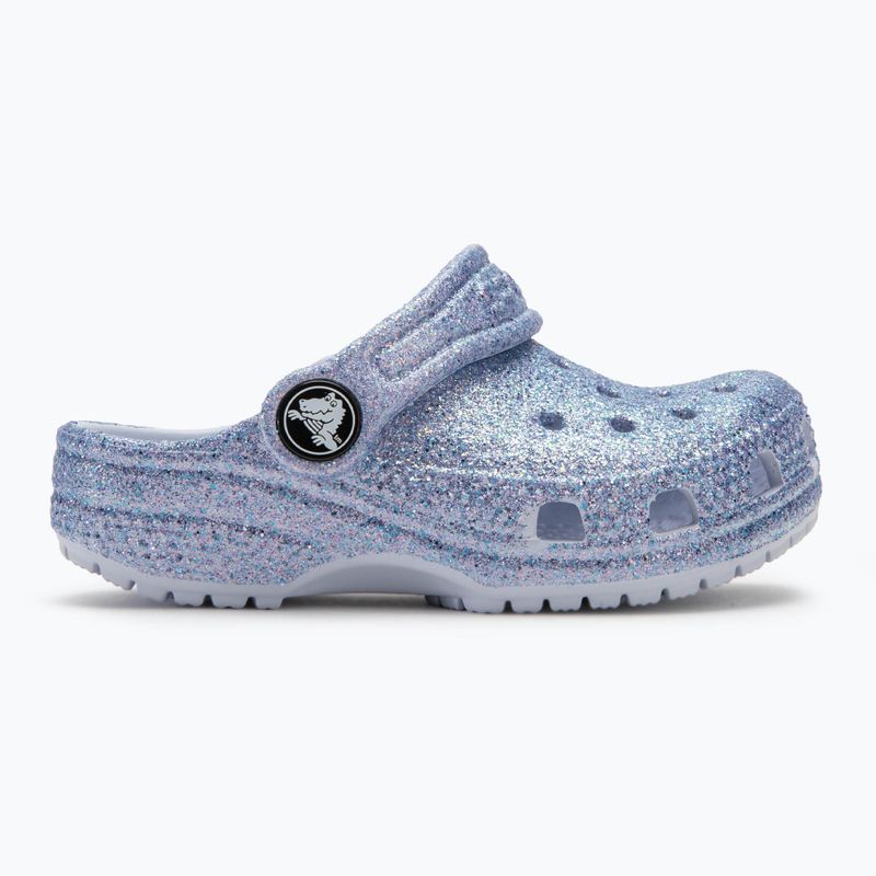 Crocs Classic Glitter Clog Toddler žabky s matnými třpytkami 3