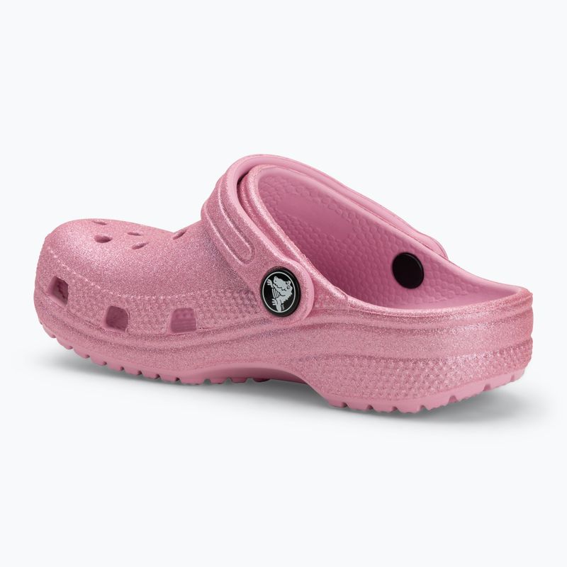 Dětské nazouváky Crocs Classic Glitter Clog Toddler pink tweed glitter 4