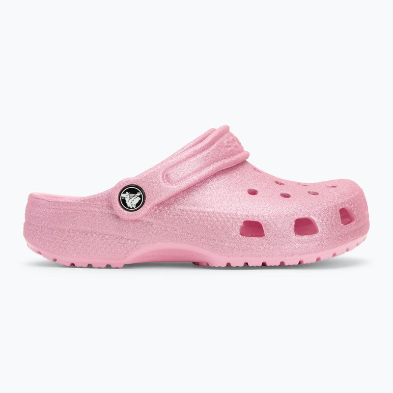 Dětské nazouváky Crocs Classic Glitter Clog Kids pink tweed glitter 3