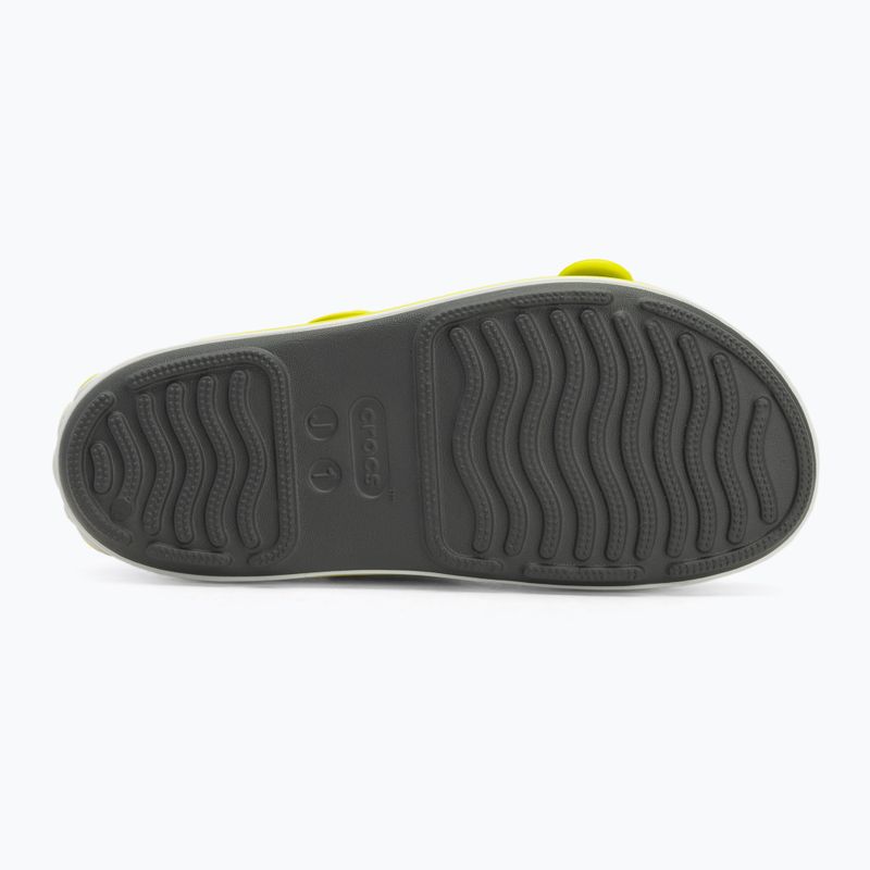 Dětské sandály Crocs Crocband Cruiser Kids slate grey/acidity 4