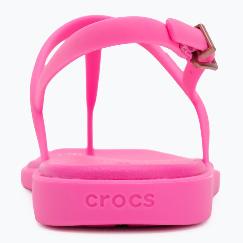Dámské sandály Crocs Miami Thong Flip pink crush 6