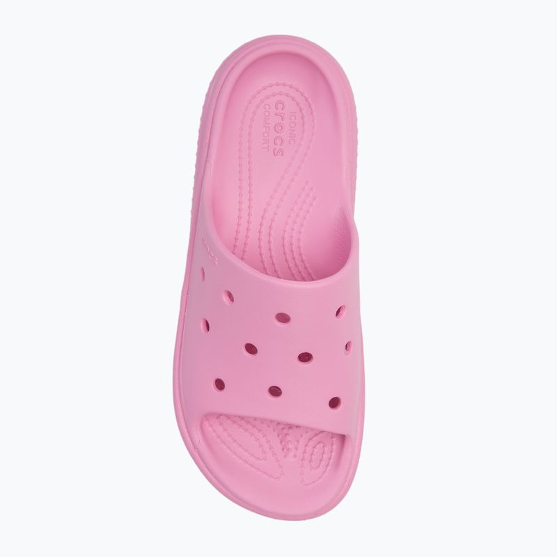 Dámské žabky Crocs Stomp Slide pink tweed 5