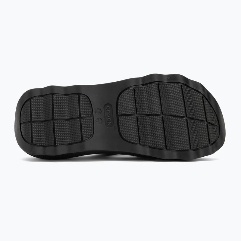 Nazouváky Crocs Mega Crush Triple Strap black 4