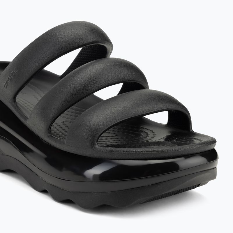 Nazouváky Crocs Mega Crush Triple Strap black 7