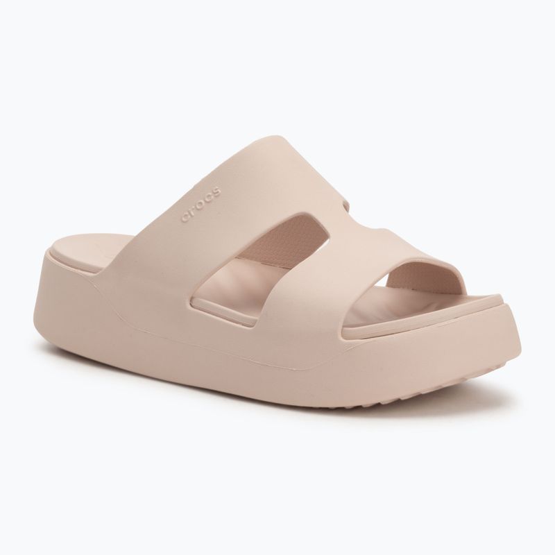 Dámské nazouváky Crocs Gateway Platform H-Strap quartz