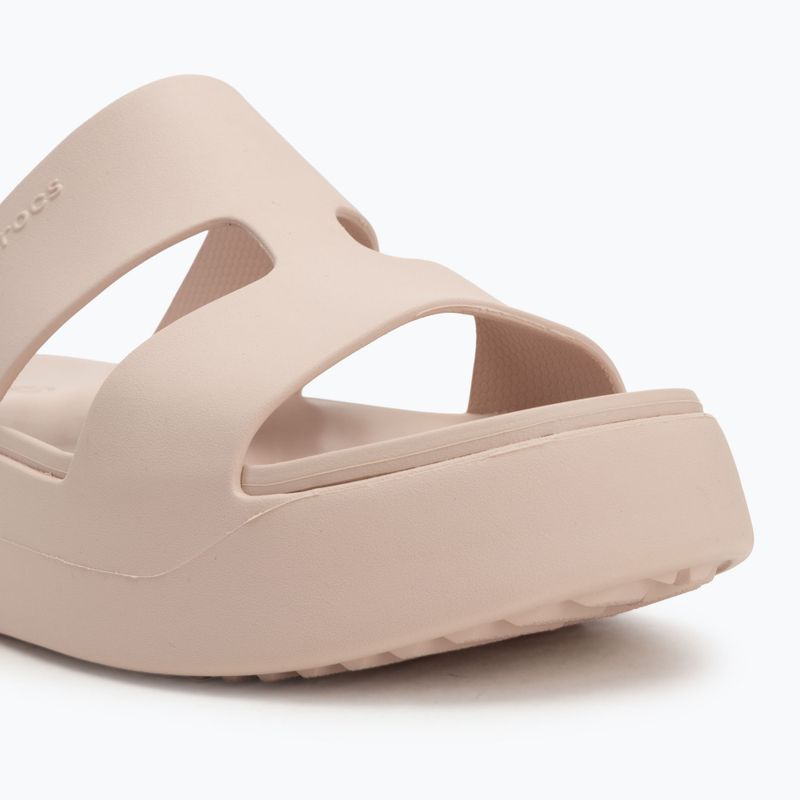 Dámské nazouváky Crocs Gateway Platform H-Strap quartz 7