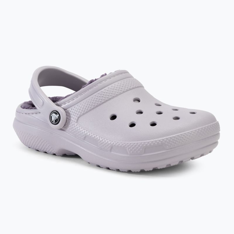 Nazouváky  Crocs Classic Lined Clog mauve mist/mauve mist 2