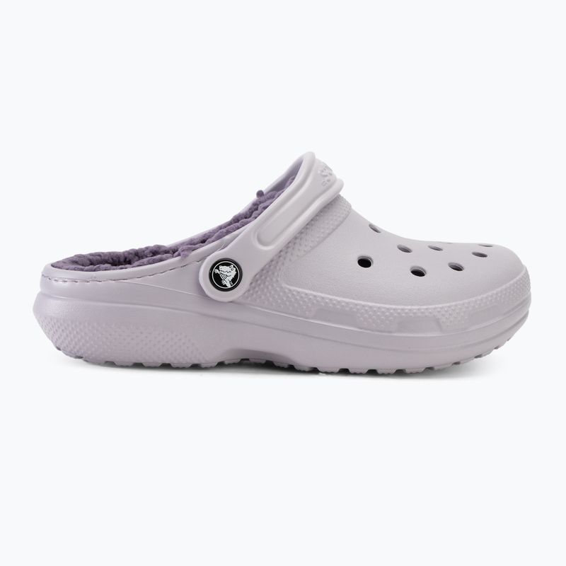 Nazouváky  Crocs Classic Lined Clog mauve mist/mauve mist 3