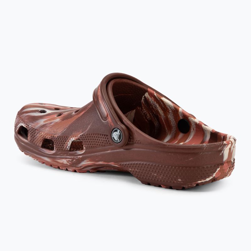 Nazouváky  Crocs Classic Marbled Clog dark clay/multi 4