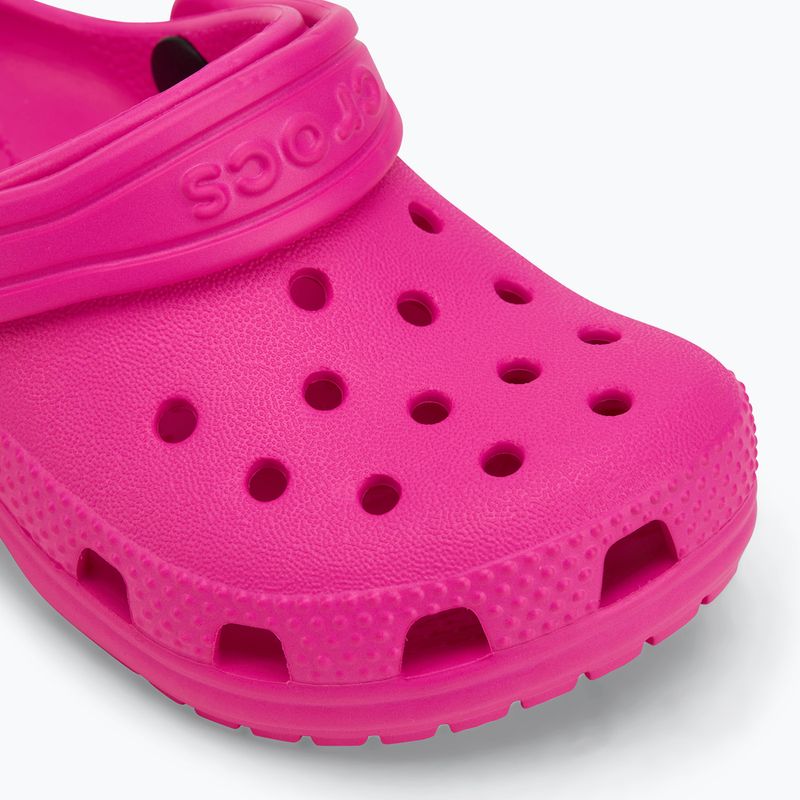 Dětské nazouváky Crocs Classic Clog Toddler pink crush 8