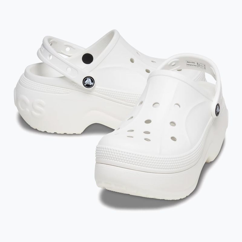 Dámské nazouváky Crocs Bella white 6