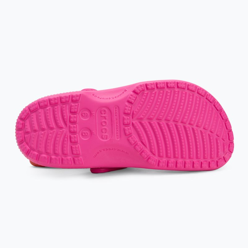 Nazouváky  Crocs Classic pink crush 5