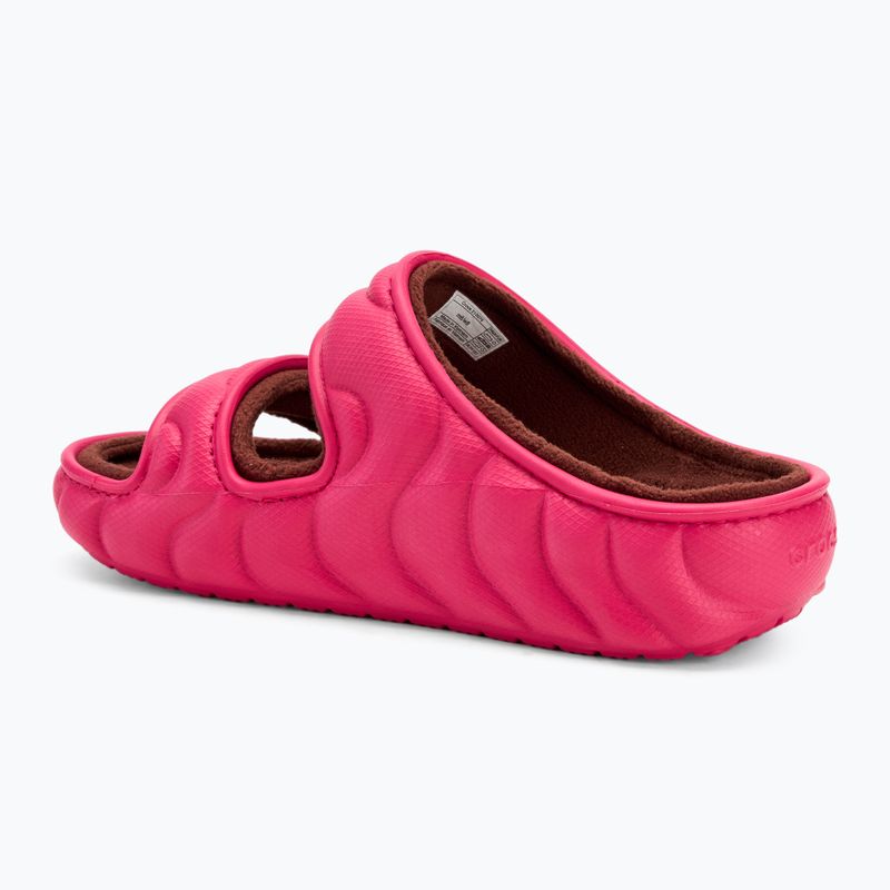 Nazouváky  Crocs Classic Cozzzy Overpuff Sandal dragonfruit 3