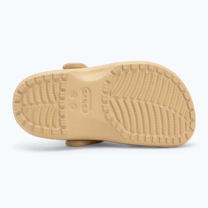 Dětské nazouváky Crocs Classic Clog Toddler wheat 5