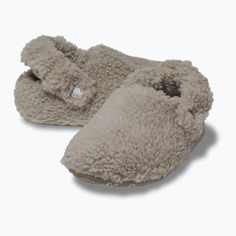 Dětské pantofle Crocs Classic Cozzy mushroom 6
