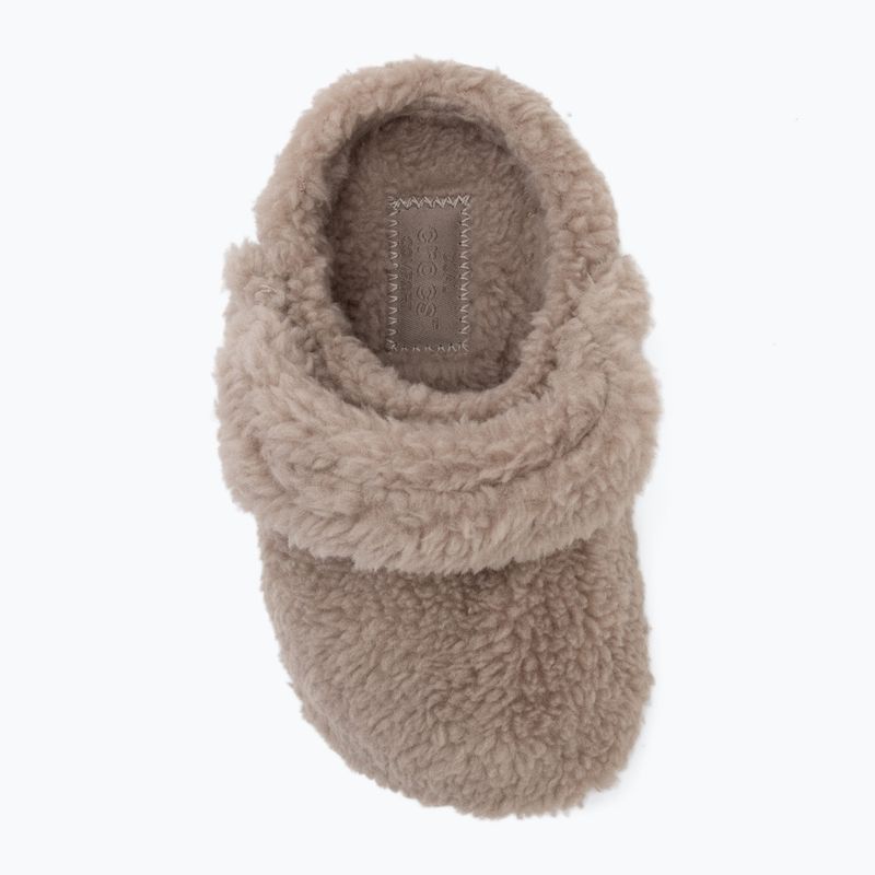 Dětské pantofle Crocs Classic Cozzy mushroom 6