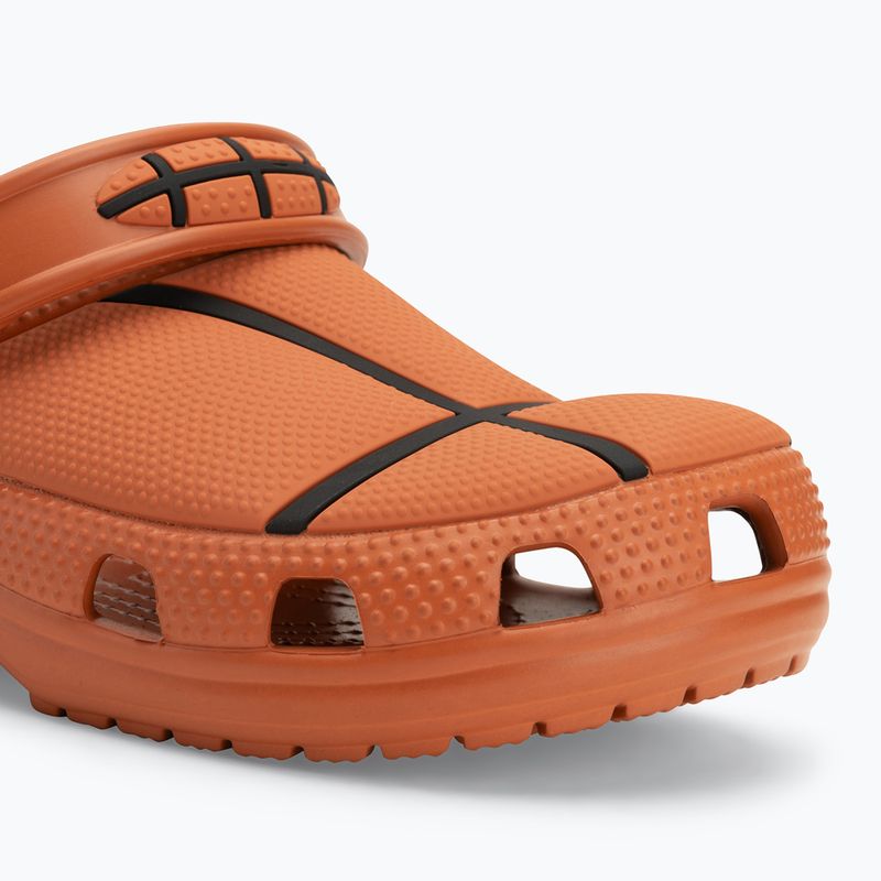 Dětské nazouváky Crocs Classic Basketball Clog K sienna 8