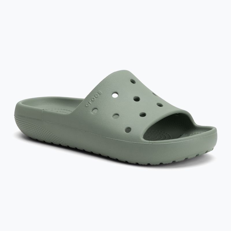 Nazouváky  Crocs Classic Slide V2 moss