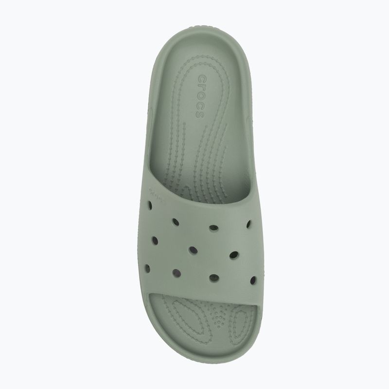 Nazouváky  Crocs Classic Slide V2 moss 5