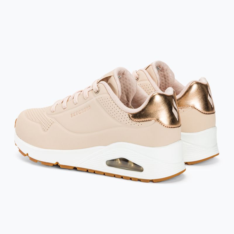 Dámské boty  SKECHERS Uno Shimmer Away beige 4