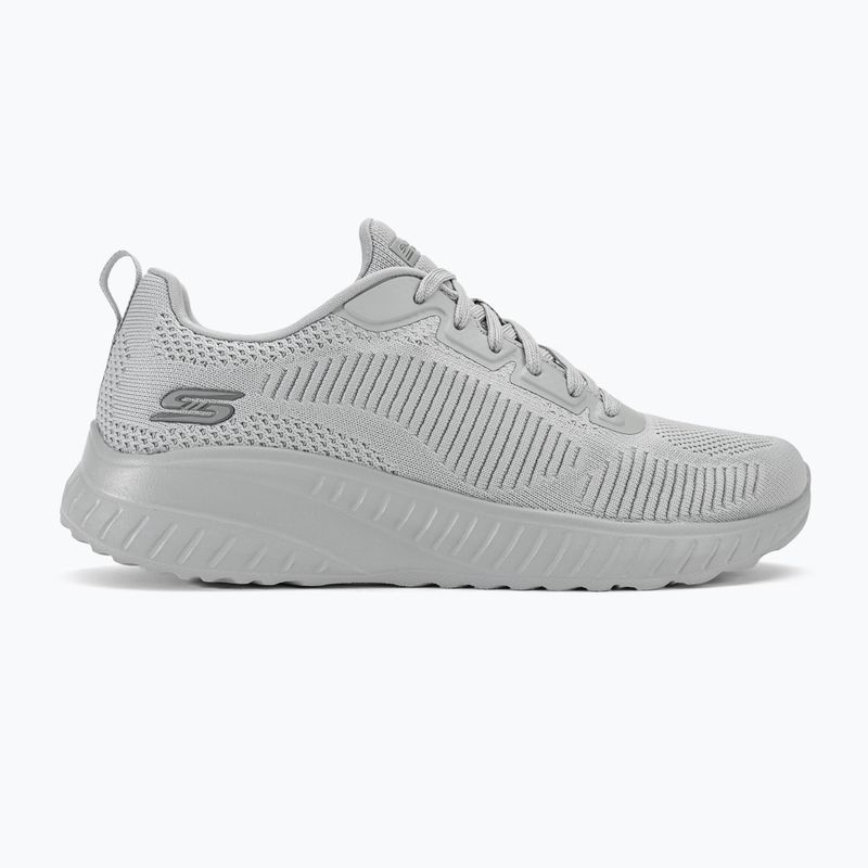 Dámské boty  SKECHERS Bobs Squad Chaos Face Off light gray 2
