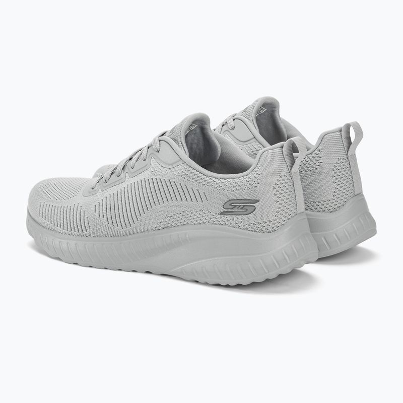 Dámské boty  SKECHERS Bobs Squad Chaos Face Off light gray 3