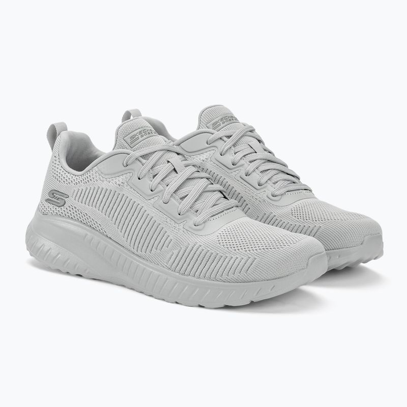 Dámské boty  SKECHERS Bobs Squad Chaos Face Off light gray 4
