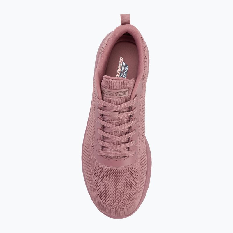 Dámské boty SKECHERS Bobs Squad Chaos Face Off raspberry 5