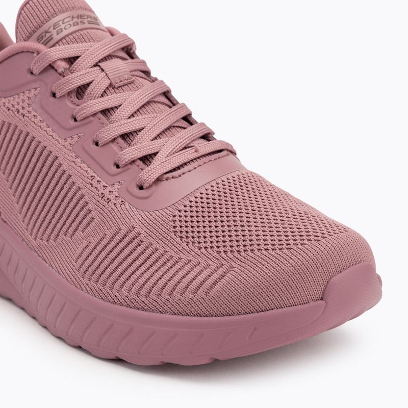 Dámské boty SKECHERS Bobs Squad Chaos Face Off raspberry 7