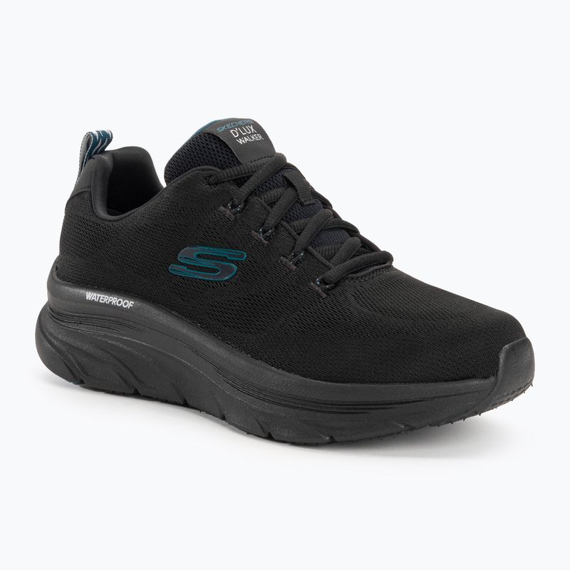SKECHERS pánské boty D'Lux Walker Get Oasis black/teal