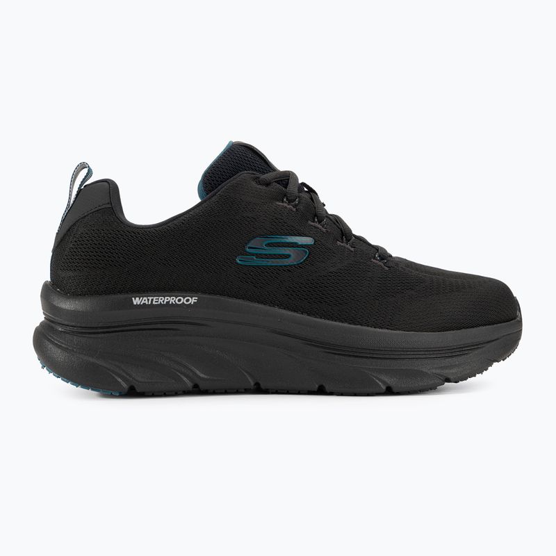 SKECHERS pánské boty D'Lux Walker Get Oasis black/teal 2