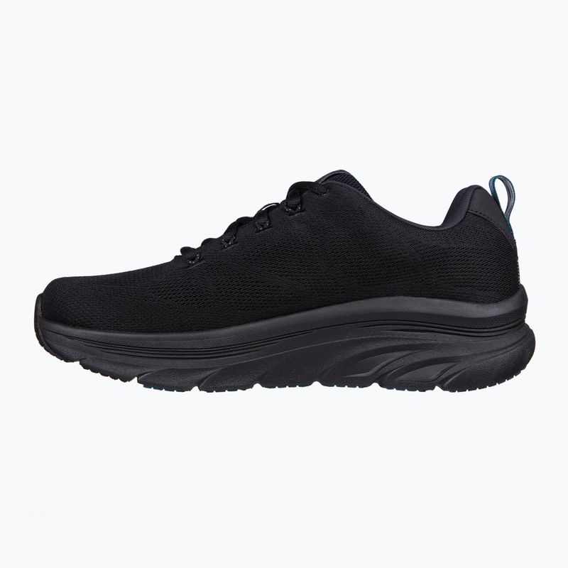 SKECHERS pánské boty D'Lux Walker Get Oasis black/teal 8