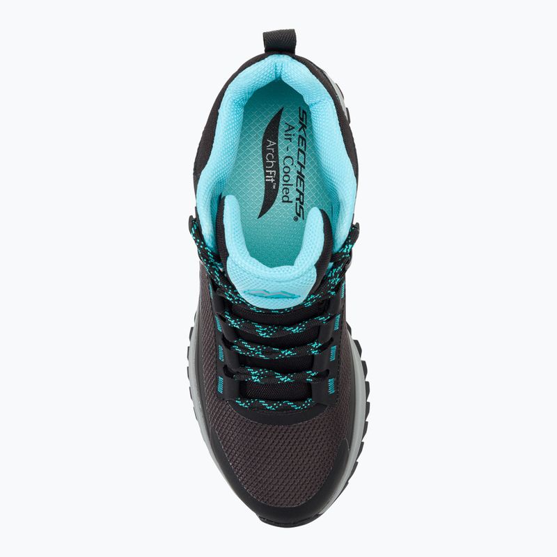 Dámská treková obuv SKECHERS Arch Fit Discover Elevation Gain black/blue 6