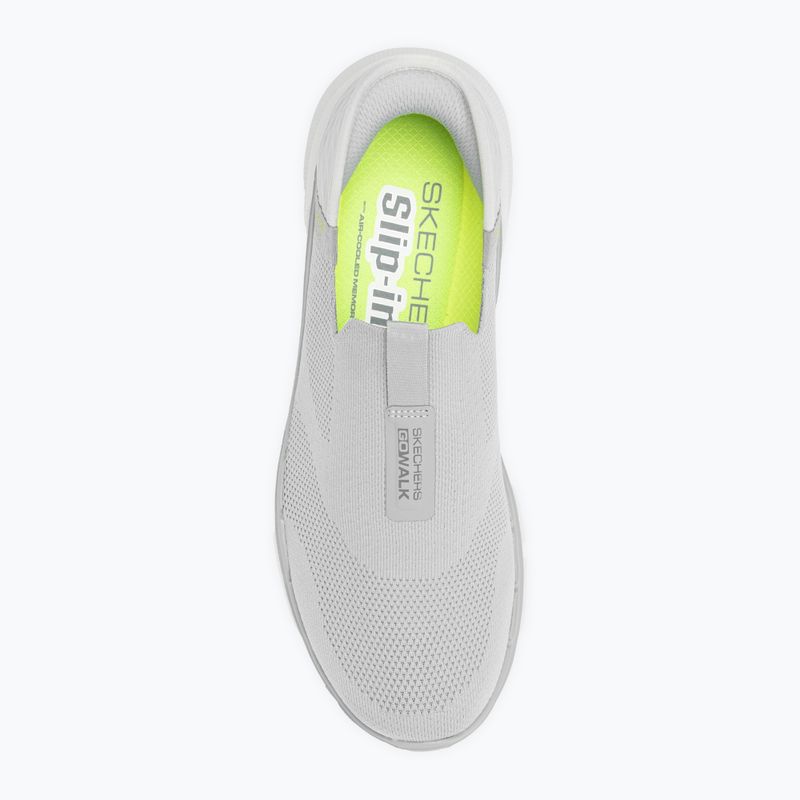 Pánské boty  SKECHERS Slip-ins Go Walk 6 Easy On grey/grey/green 5