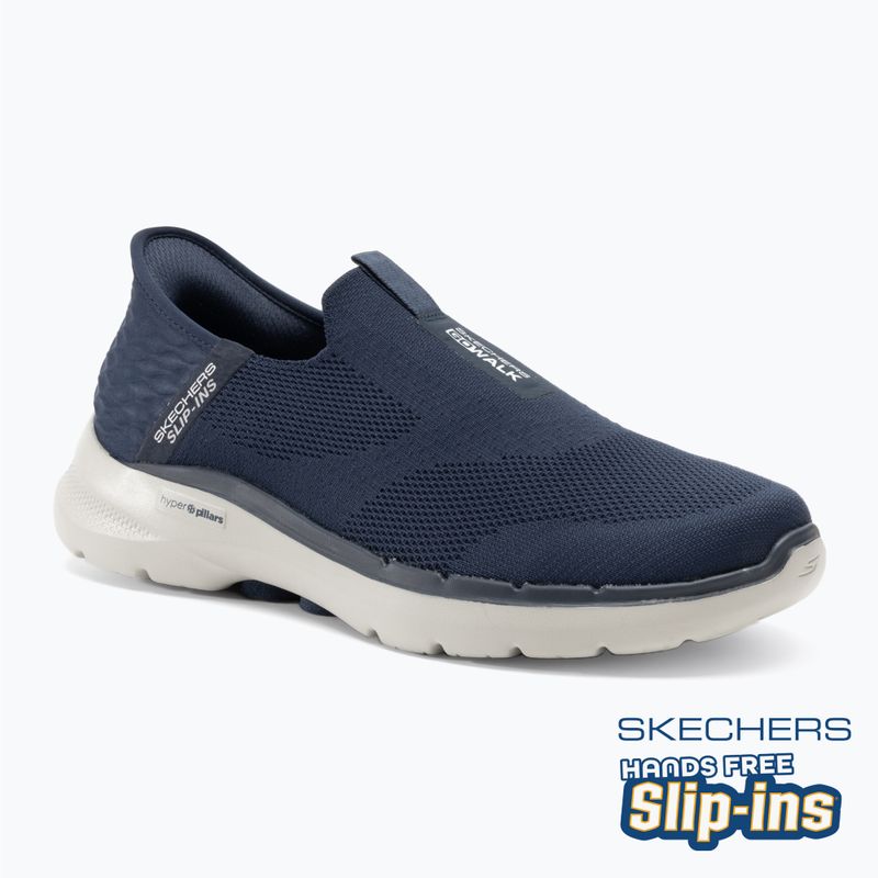 Pánské boty  SKECHERS Slip-ins Go Walk 6 Easy On navy/white