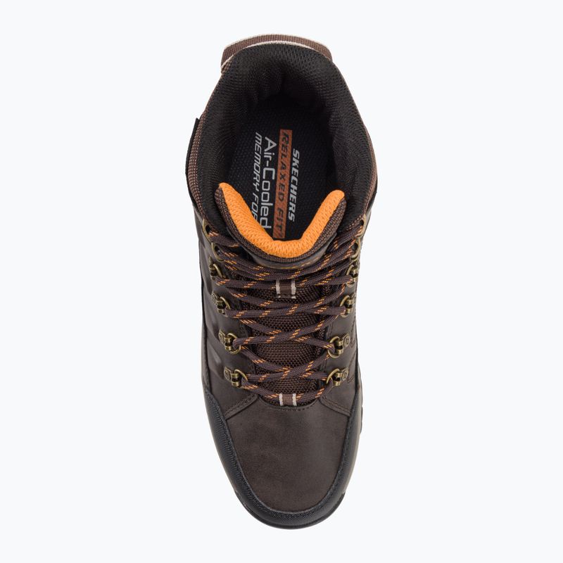 Pánská treková obuv SKECHERS Relment Dagget chocolate 6