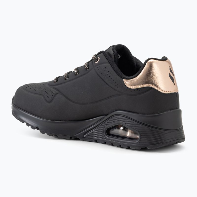 Dámské boty SKECHERS Uno Shimmer Away black/gold 3