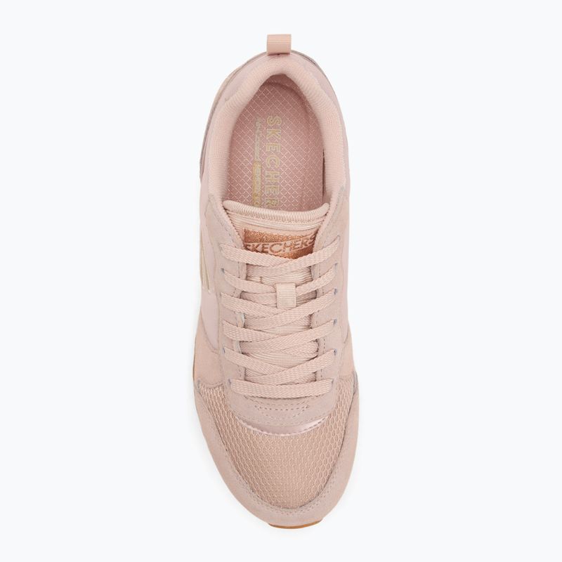 Dámské boty SKECHERS Og 85 Goldn Gurl blush suede/mesh trim 5