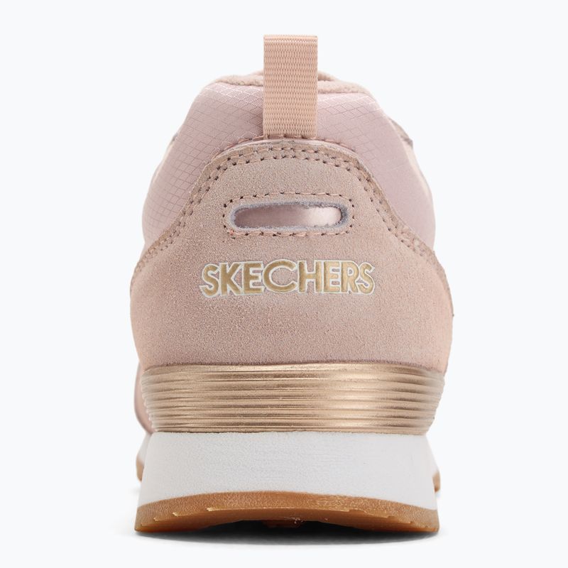 Dámské boty SKECHERS Og 85 Goldn Gurl blush suede/mesh trim 6