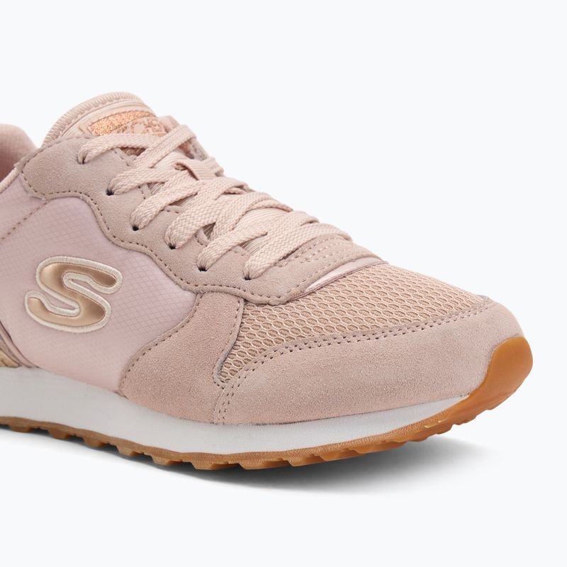 Dámské boty SKECHERS Og 85 Goldn Gurl blush suede/mesh trim 7