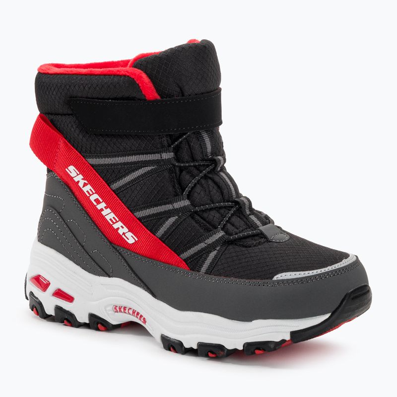 Dětské trekové boty SKECHERS D'Lites černá/červená